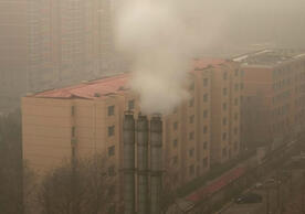 Haze in Chinese City